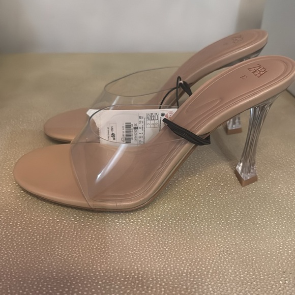 Zara Clear Shoe Heel - Picture 2 of 4